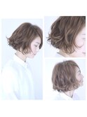 【eTONe】ボブパーマふわっとナチュラルカール