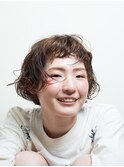 ウェットなレイヤーボブと三角座り