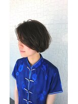 テラスヘア 新潟駅南(TERRACE hair)&nbsp;スモーキーショートボブ