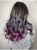 パープルグラデーション