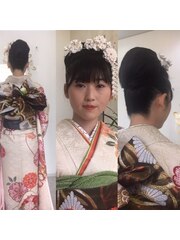 ヘアセット着付け