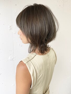 ヴェイン 渋谷(vain) 【vain#Bリアルお客様style】くびれが可愛いショートウルフ