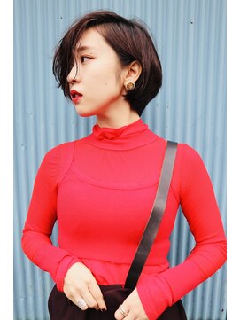 リンダ(LINDA) 【LINDA×ペレイラ寺田】大人クールバングス・ショートボブ