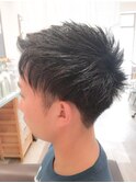 引き締め小顔 束感ショート