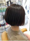 前下がりボブ