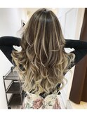 【REDEAL大宮】エアータッチバレイヤージュ[ハイライトメッシュ]