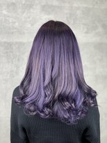 リトル(Re:tle)&nbsp;【河野有希】ブルーバイオレットの透明感カラー