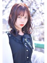 メイズ(MAZE)&nbsp;【メイズ東中野・鍛原志行】透けぱっつん×ゆるふわミディアム