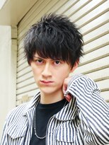 ブルーダー(Bruder)&nbsp;THE王道のコバルトマッシュ２　ショートレイヤー