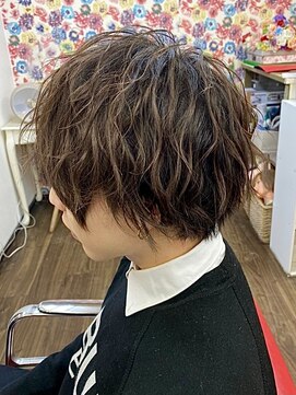 ヘアセットアップス(UP's) カッコ良く♪メンズセット(^○^)『ゆるふわツイストスパイラル』