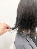 トーンダウンでグレージュカラー