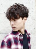 無造作パーマ/束感マッシュ/ツーブロック