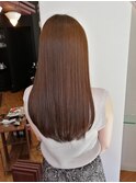 オフィス重めロングオリーブベージュ