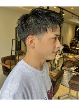 リコ ヘアアンドリラクゼーション 名駅店(LICO HAIR＆RELAXATION) [LICO]刈り上げアップバングヘアby碇山　光一郎