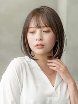 エースハバナ 渋谷(1 HAVANA)&nbsp;インナーカラー/ベージュカラー/ボブ/前髪