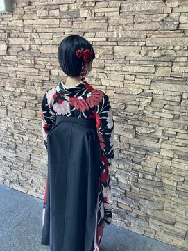 サンバイエム(#3/M) 卒業式着付け+ヘアセット