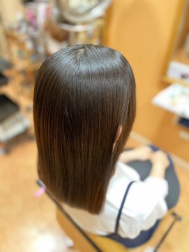 ヘアーフェイスカラーバー(hair face COLORBAR) 天然ミネラルコスメストレート