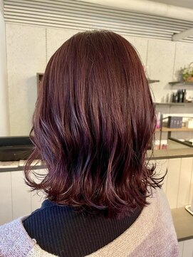 アーチ ミュウ(ARCH mew) 【ARCH mew 有浦】カシスピンク×外ハネロブ