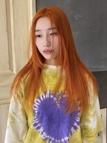 ボコカ(bococa)&nbsp;【macana】オレンジ/ ブリーチ/レイヤーカット