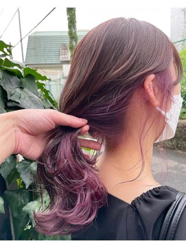 アクト 原宿(ACT) ラベンダーピンク/ピンクラベンダー/インナーカラー