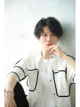 ラッドバイプティパ(rad...by petit-pas) ＊センターパート/波巻きスパイラル/スパイラルパーマ/メンズ＊