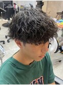 波巻きパーマ×ツイストスパイラル