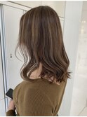 白髪ぼかしハイライト