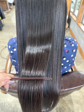 ヘアアンドビューティー クローバー(Hair&Beauty Clover) 髪質改善トリートメント/アッシュブラック