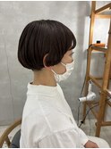 艶感ブラウンマッシュ