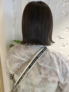 コフィー バイ メルト 吉祥寺(cofy by melt) 【三ツ井純】切りっぱなしボブ 外はねボブ グレージュカラー