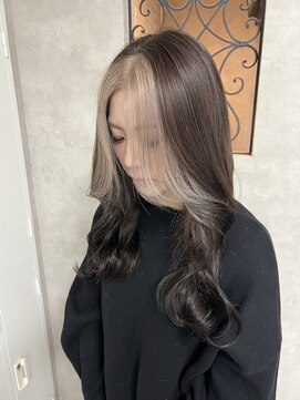 ルノン シェリー(LUNON cheliy) フェイスフレーミング/ホワイトベージュ/デザインカラー