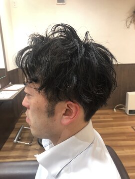 エメバイサワ(Aimer by sawa) メンズオフィスパーマ