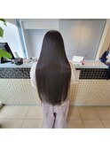 髪質改善ストレート
