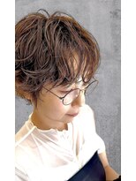 ウィールール 栄町店(WE RULE)&nbsp;ダメージレスパーマ　× ショートヘア