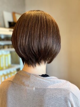 美容室 カナリア(Canaria) くびれショート/30代/40代/50代/60代