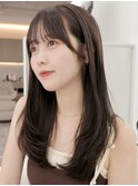 前髪/こなれミディ/イメチェン/レイヤーカット/表参道ボブ