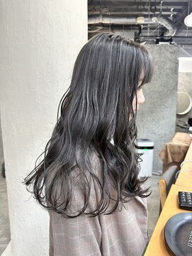 レーベン(LEBEN) 【ブリーチなし】透け感グレージュ★