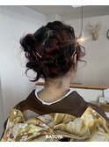 成人式hair set