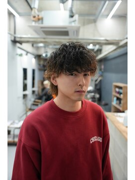 マール 矢場町(MARL) シャドウパーマ×ウルフ