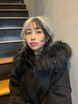 ジーナ(XENA)&nbsp;小顔に見せるヘア×ハイトーン×渋谷