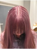ラベンダーピンクで大人可愛いカラー