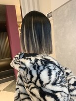 ガルボ ヘアー(garbo hair) プルエクステ 10代 20代 外国人風 エクステ ハイライト ボブ