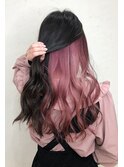 『pink inner』デザインカラー×インナーカラー