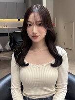 ロンド ロワール 門前仲町(Lond Loire)&nbsp;韓国レイヤーカット/くびれ巻き/前髪顔周り/セミディ[門前仲町]