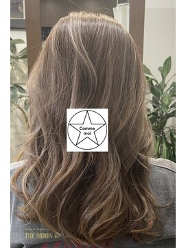ヘアー ラウンジ コン モア(hair lounge Comme moi) まろやかグレージュハイライト♪