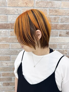 ニューヨークニューヨーク 姫路広畑店(NYNY) 大人デザインカラー20代30代40代50代小顔◎ショートボブ