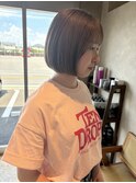 ボブ　ミルクティーベージュ