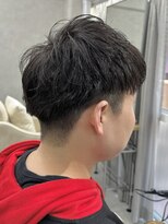 メンズ ラ ジェム(men's la gemme)&nbsp;メンズマッシュスタイル透明感のあるグレージュカラー