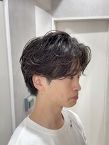 メレ 仙台(Mele)&nbsp;ルーズパーマ/センターパート/ニュアンスパーマ/メンズカット