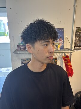 グッドプレイスアンドシング(Good Place&thing) ショートツイストパーマ